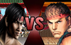 Liu Kang vs Ryu sprite an