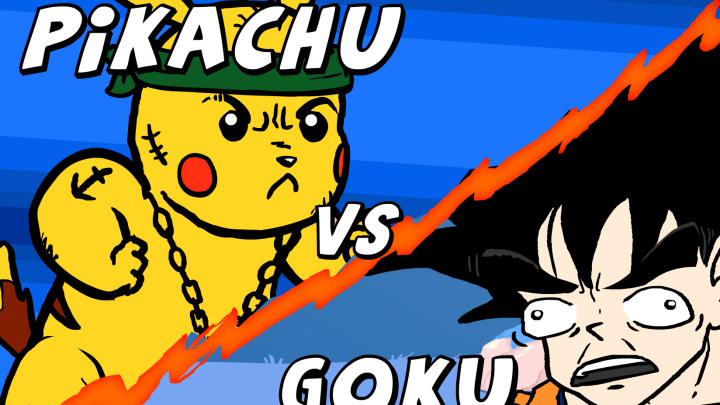  ¡Pikachu contra Gokú!