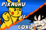 Pikachu versus Goku!