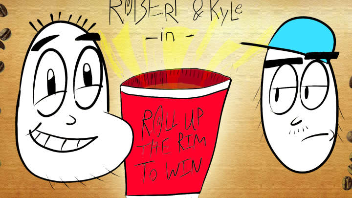 Robert & Kyle Roll Up The Rim To Win!