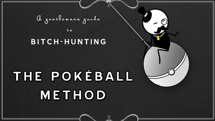 Pokéball method - a Gentlemans Guide to Bitch Hunting