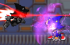 Face Yourself Collab Entry- Metal Sonic v. Metal Sanik