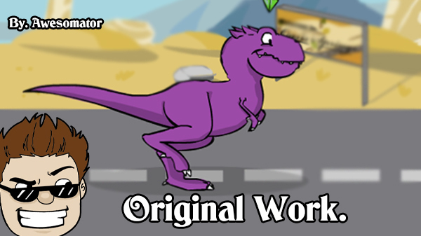 Animated T-Rex