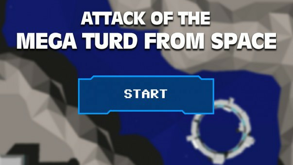 Attack of the mega turd from space