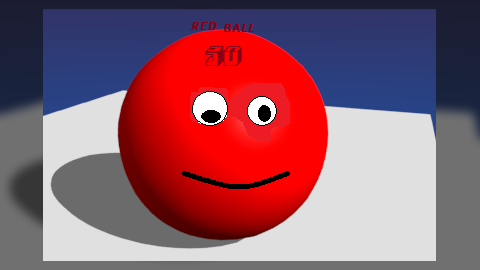 red ball 3d