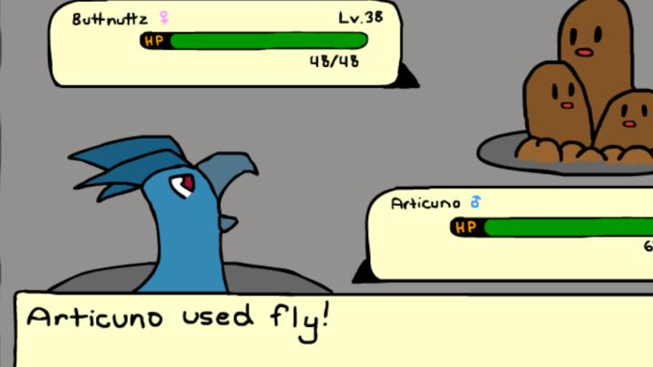 Articuno Used Fly