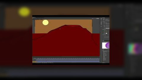 Rover on Red planet(flash animation)