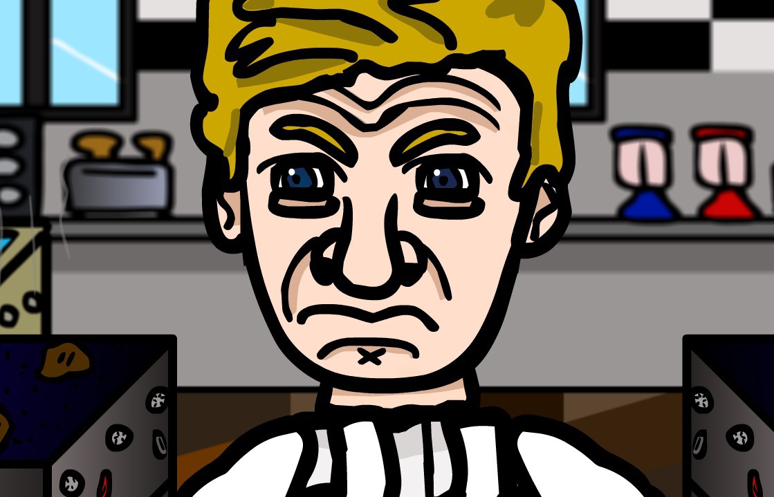 Gordon Ramsay At Mcdonald S Vinesauce Animated