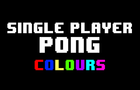 Single-Player Pong Colours