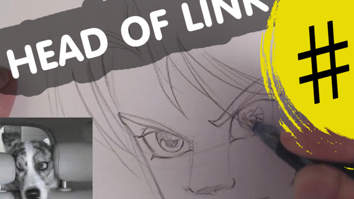 ZELDA - Drawing of LINK