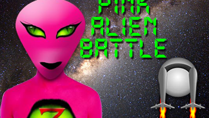 Pink Alien Battle