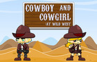 Cowboy and Cowgirl: at Wild West