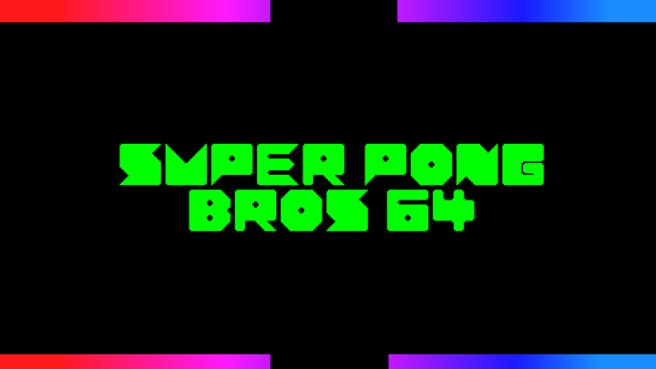 Super Pong Bros 64