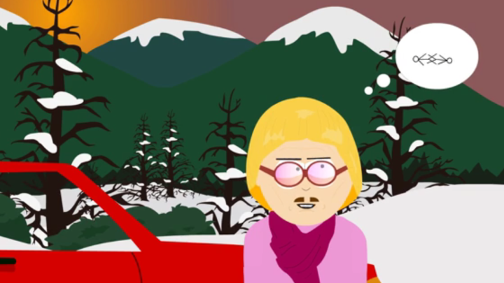 Don't trust strangers - South Park parody