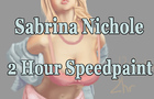 Sabrina Nichole Playboy speedpainting