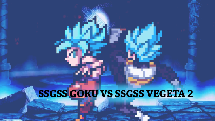 SSGSS Vegeta Vs SSGSS Goku 2 [Sprite Battle]