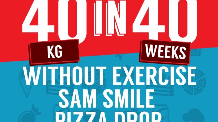 40in40book - Sam Smile Pizza Drop
