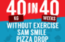 40in40book - Sam Smile Pizza Drop