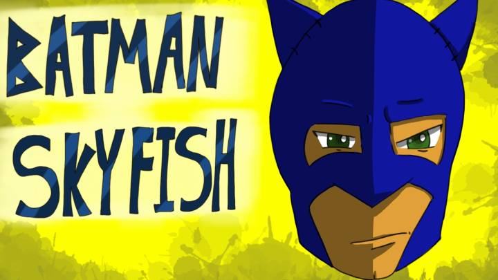 Batman in Sky Fish