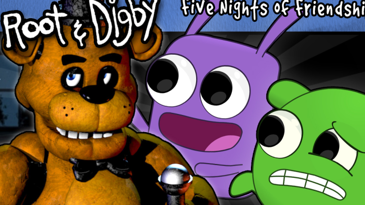Let's Play Five Nights At Freddy's 4 | Root & Digby
