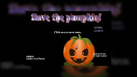 Save the pumpkin