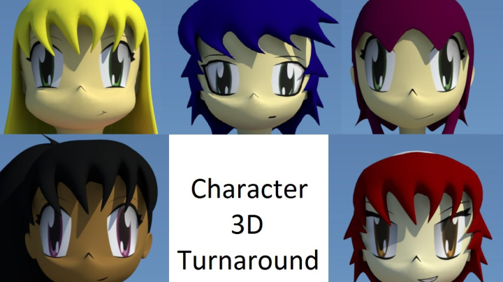 Characters 3D Turnaround
