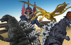 Godzilla Stop Motion Parody Cartoons