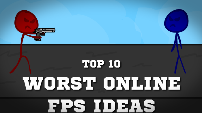 Top 10 - Worst Ideas For Online FPS Games