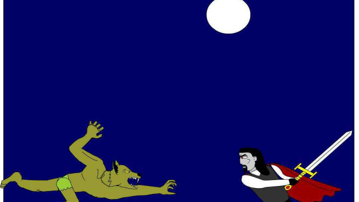 Vampire vs Werewolf
