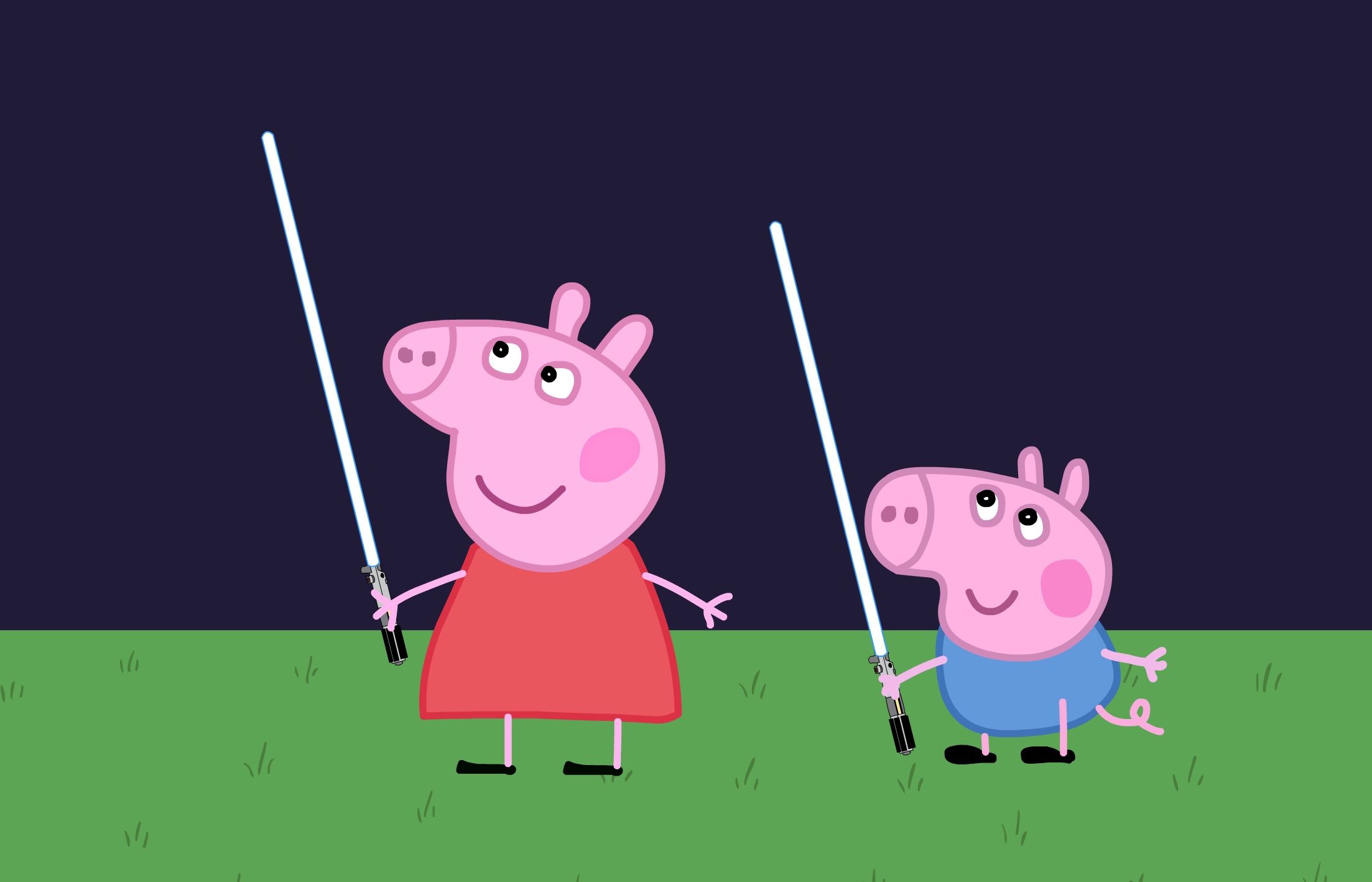 Peppa Pig The Force Awakens Parody