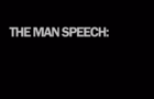 Kinetic Typography: The Man Speech