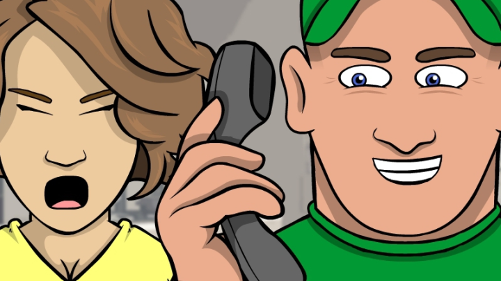 John Cena Prank Call (Animated)