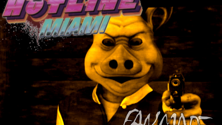 Hotline Miami Third Person Shooter gameplay animation_THE MAN WITH A JACKET