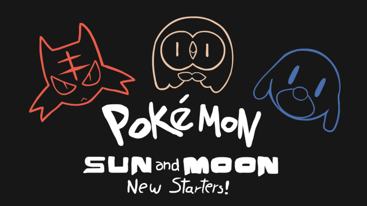 Pokemon Sun And Moon Starters!