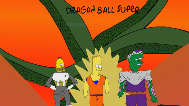 dragon ball super parody [simpsons]