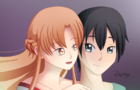 SpeedPaint-Asuna and Kirito