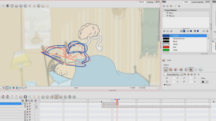 Animation Time Lapse (Sleep a Wink)