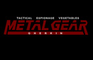 Metal Gear Gherkin
