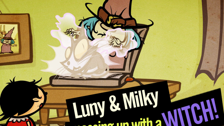 The Luny & MIlky Show - Ep.09 - "Auntie Florence" (spells and witches ;)
