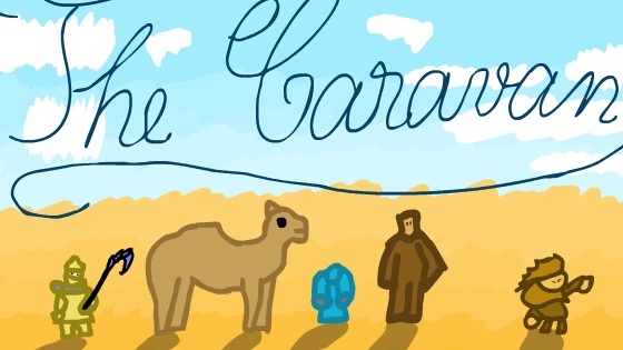 The caravan - II : Let's eat Camel!