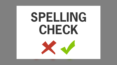 Spelling Check