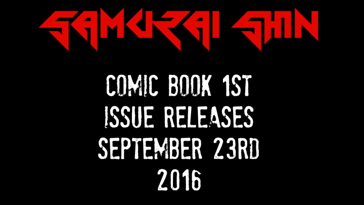 Creation Of Samurai Shin Comic Book Part 2 - Ivan Aguilar