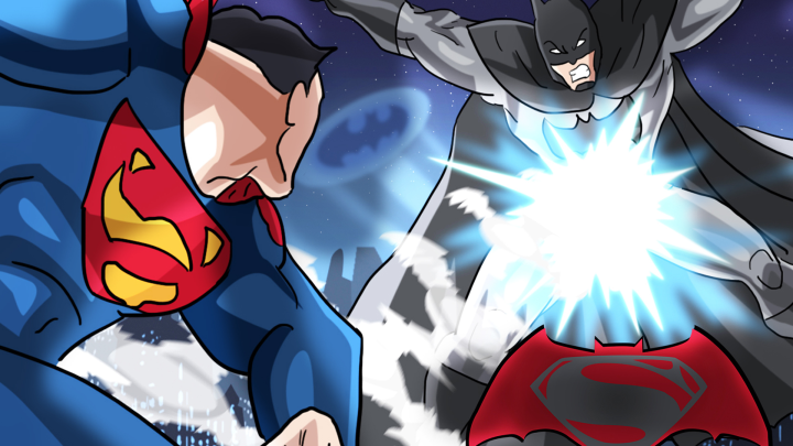 Batman v Superman Animated Parody