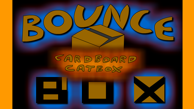 Cardboard Catbox Bounce Box