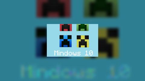 Minecraft PC -Mindows 10