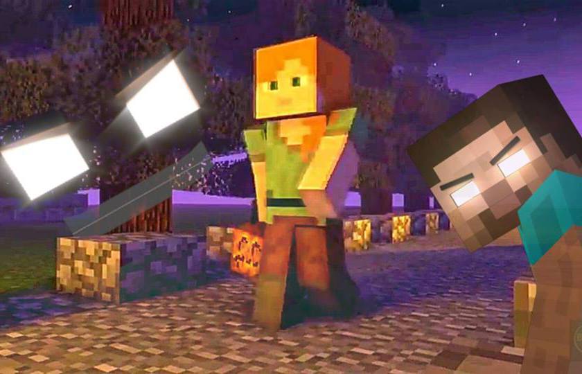 Minecraft Animation - Halloween Night