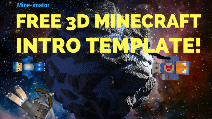 MINECRAFT 3D INTRO TEMPLATE
