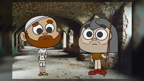 Monty Python in Gumball style 2D Animation