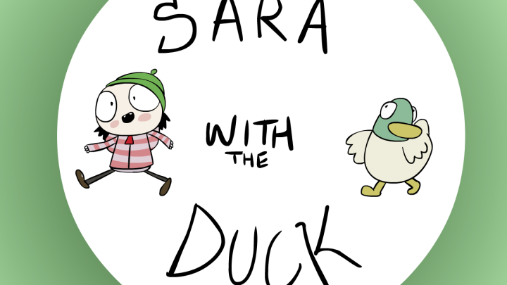 sara with the duck