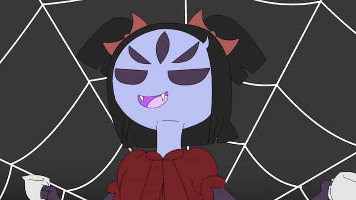 Frisk vs Muffet (Undertale Animation)